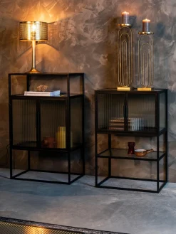 New Dutchbone Buffet haut en métal Boli