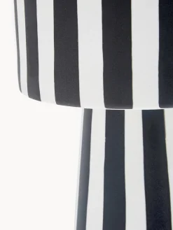 Best Oyoy Living Design Cache-pot en céramique Toppu, haut. 24 cm Blanc, noir