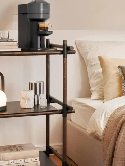 Online Oyoy Living Design Cache-pot en céramique Toppu, haut. 15 cm Blanc, noir