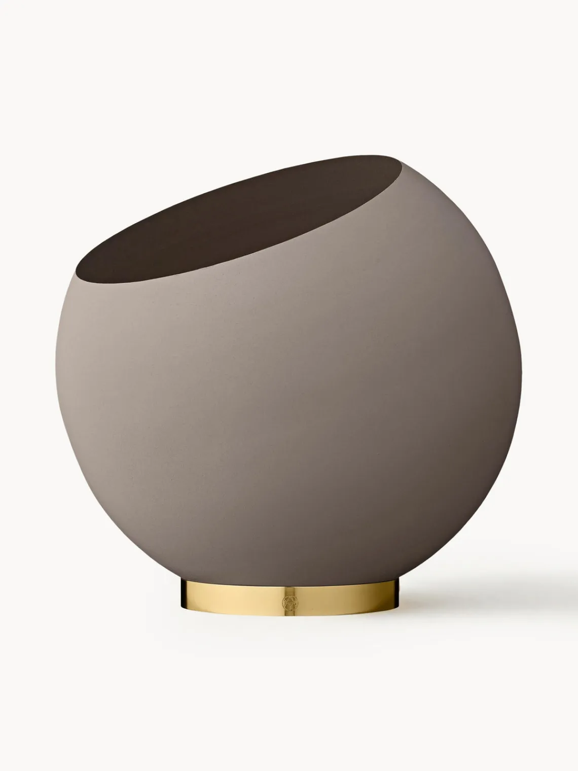 Outlet AYTM Cache-pot en métal Globe Grège