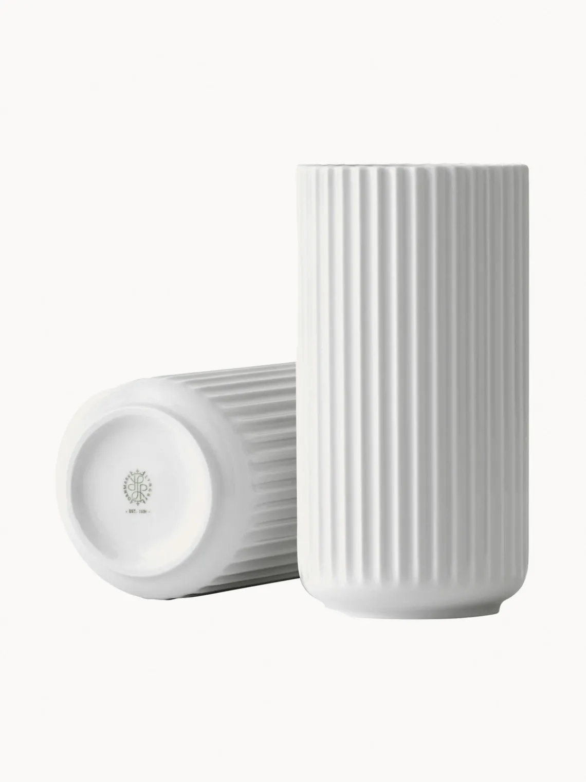 Discount Lyngby Porcelaen Cache-pot en porcelaine Lyngby, haut. 21 cm Blanc