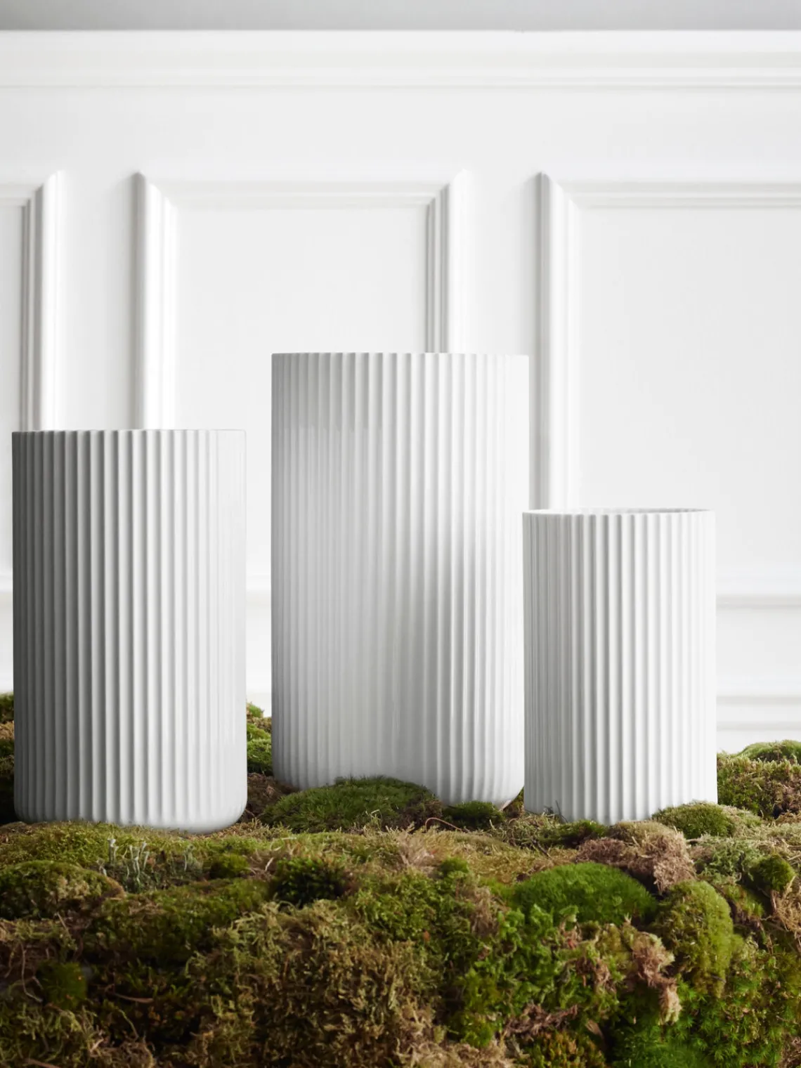 Discount Lyngby Porcelaen Cache-pot en porcelaine Lyngby, haut. 21 cm Blanc