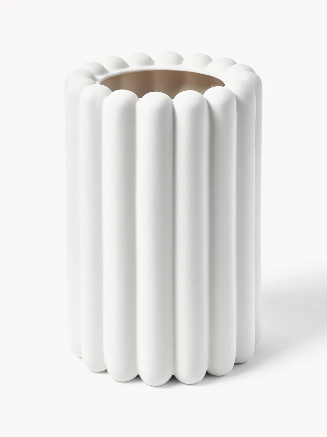 Discount DBKD Cache-pot Mist, larg. 27 cm Blanc, mat