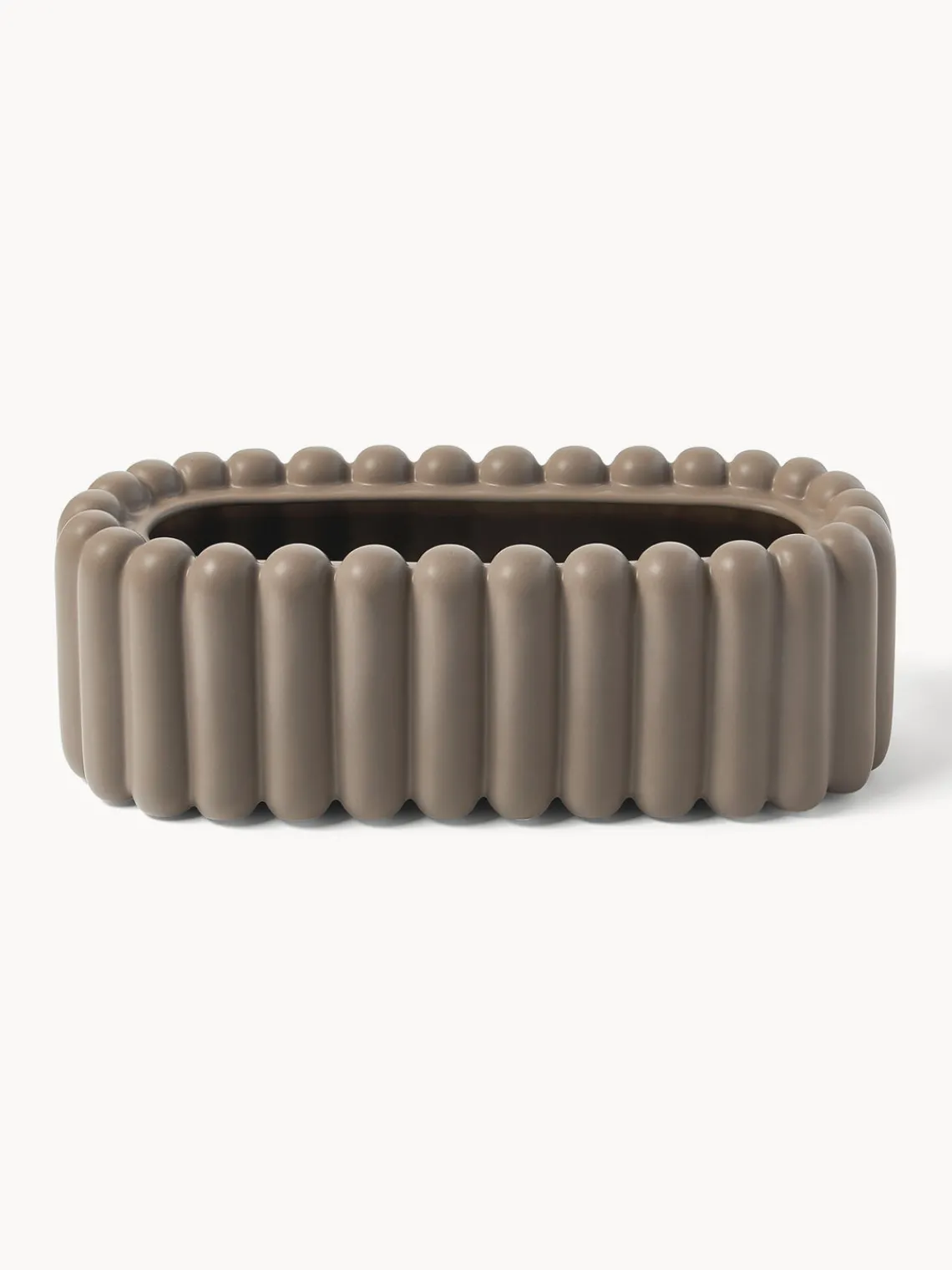 New DBKD Cache-pot Mist, larg. 35 cm Taupe, mat