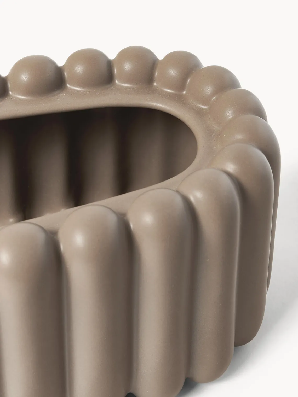 New DBKD Cache-pot Mist, larg. 35 cm Taupe, mat