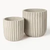 New Broste Copenhagen Cache-pots Fiber, 2 élém.