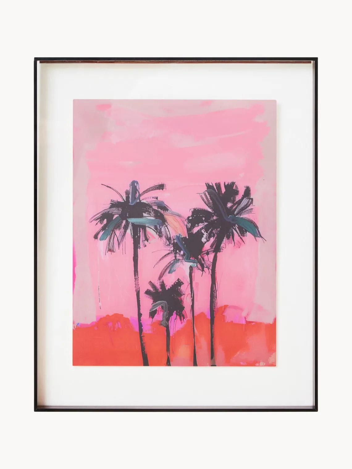 Hot HKLIVING Cadre photo fait main Palms