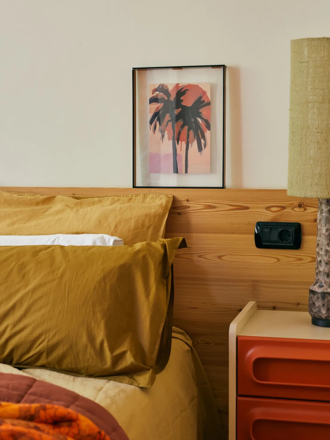 Hot HKLIVING Cadre photo fait main Palms