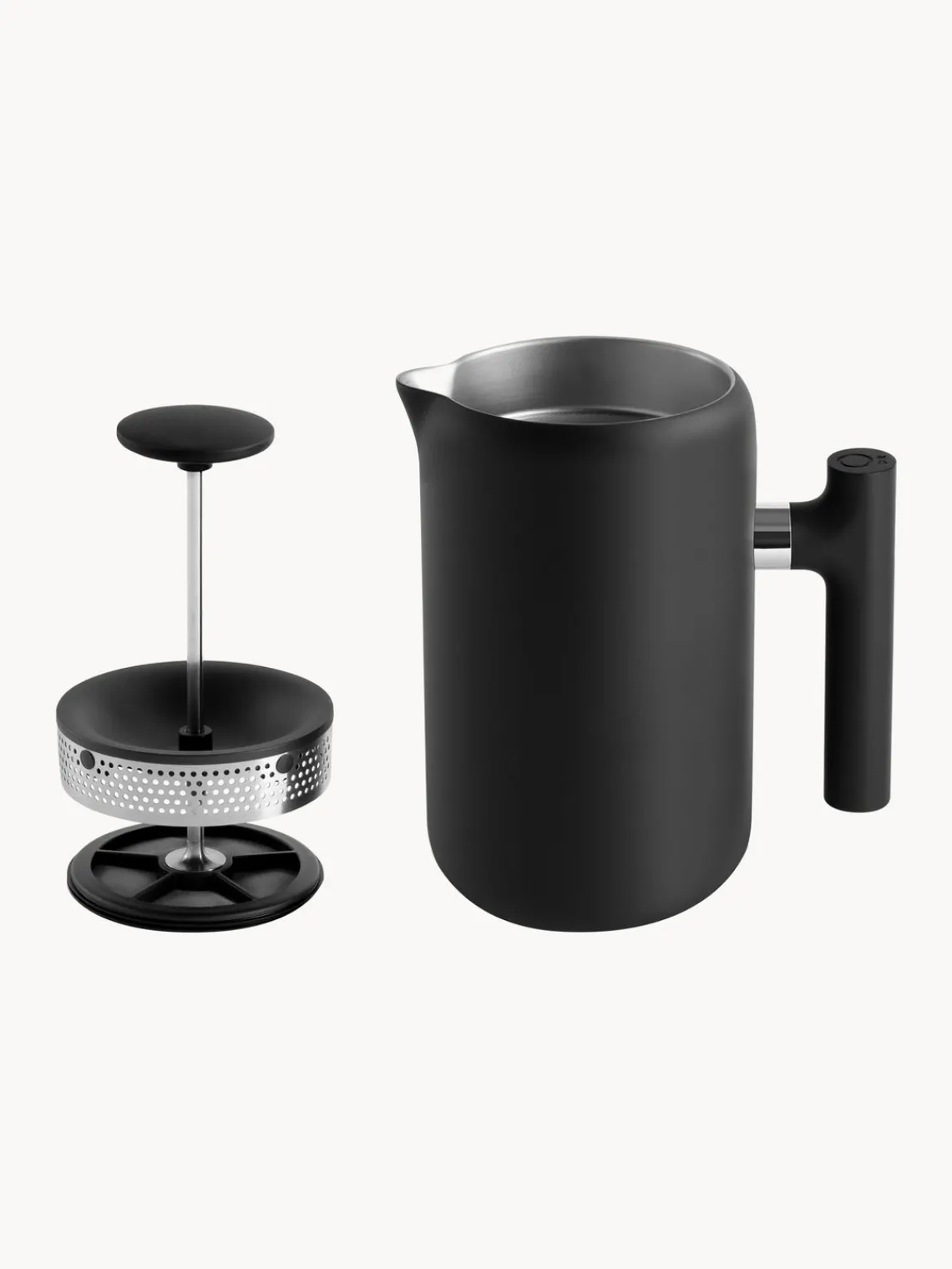 Discount Fellow Cafetière Clara Noir, mat