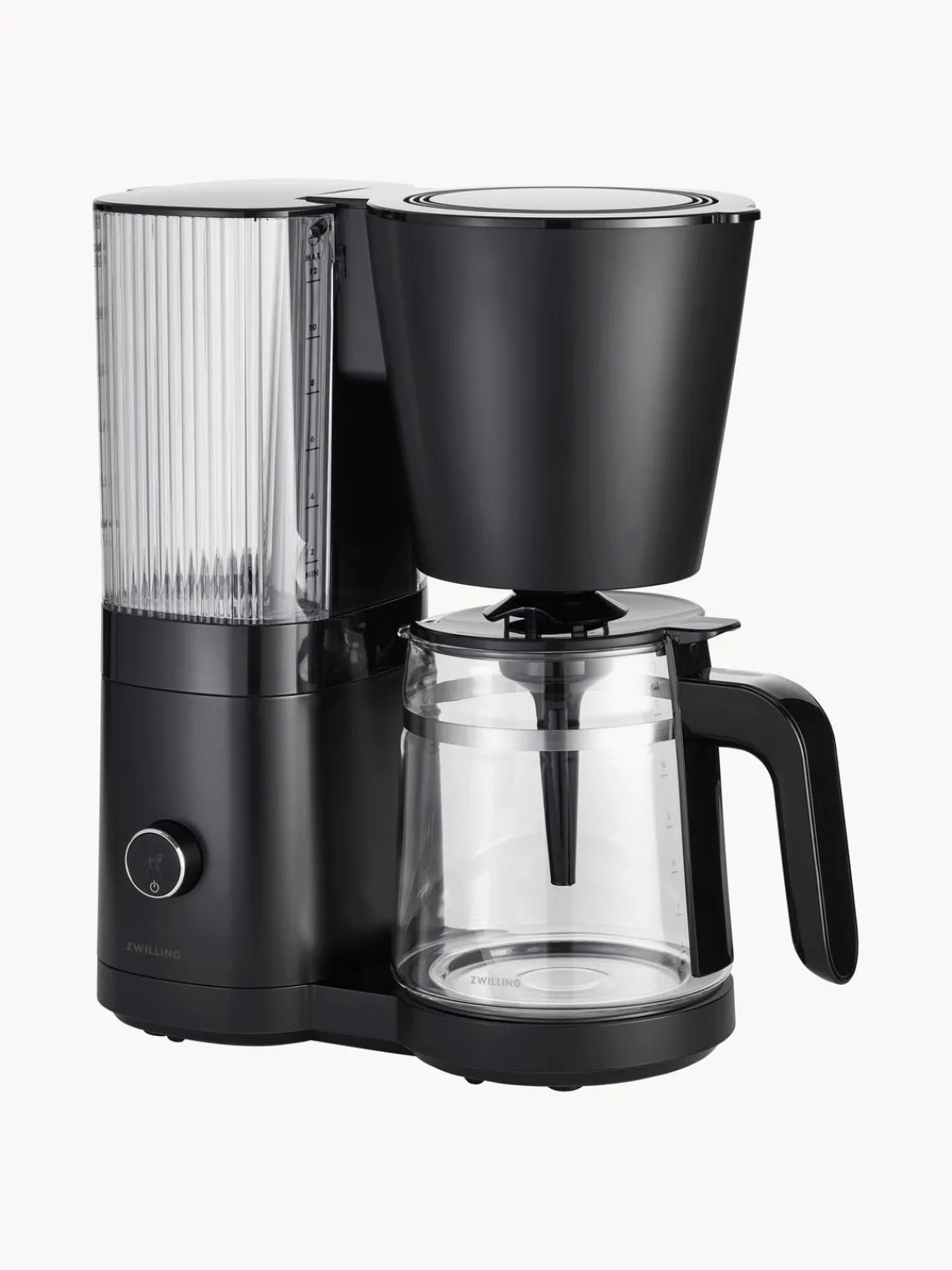 Discount ZWILLING Cafetière filtre en plastique Enfinigy Noir, mat