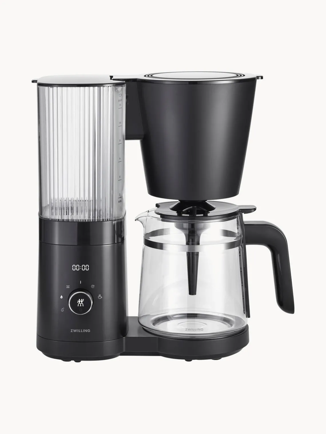 Discount ZWILLING Cafetière filtre en plastique Enfinigy Noir, mat
