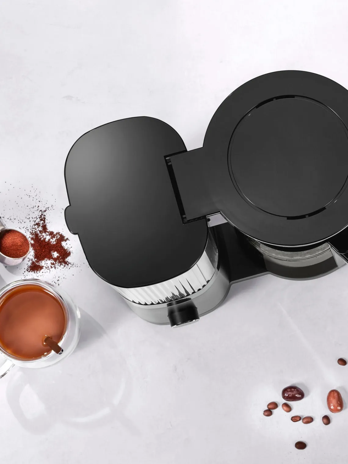 Discount ZWILLING Cafetière filtre en plastique Enfinigy Noir, mat