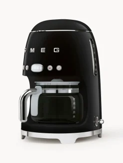 New Smeg Cafetière filtre 50's Style Noir, haute brillance