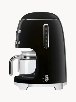 New Smeg Cafetière filtre 50's Style Noir, haute brillance
