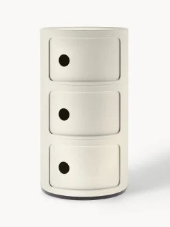Clearance Kartell Caisson design 3 modules Componibili Beige, mat