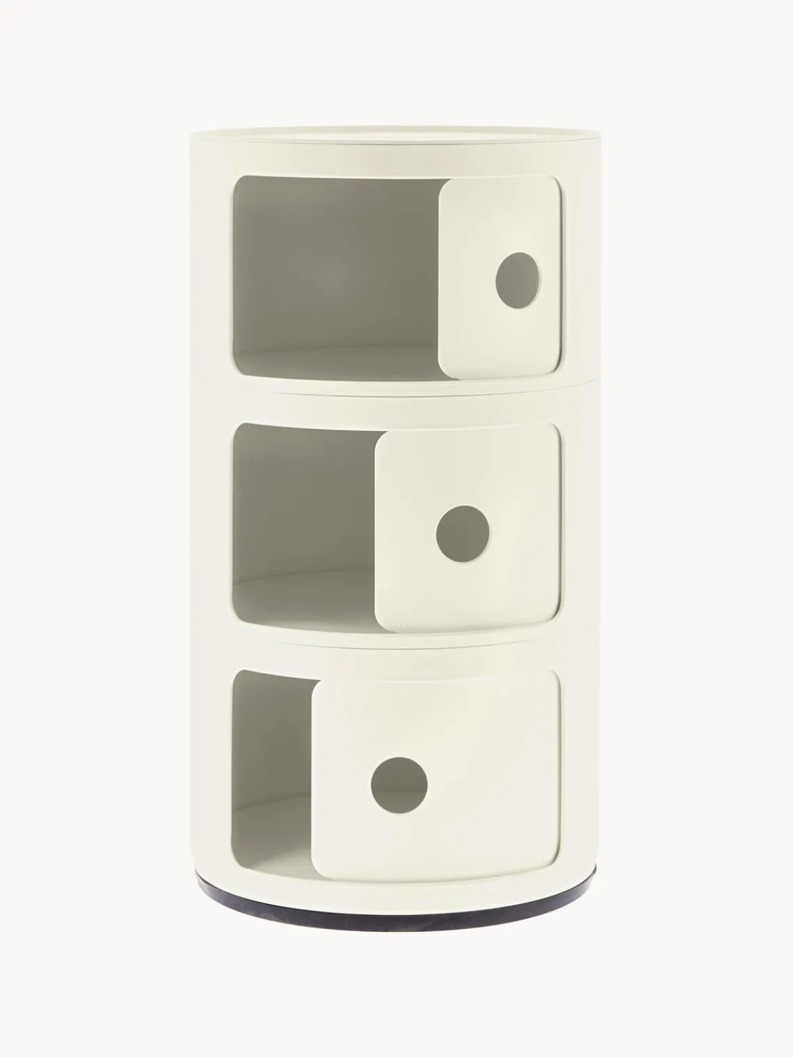 Clearance Kartell Caisson design 3 modules Componibili Beige, mat