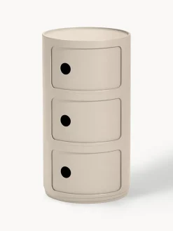 Sale Kartell Caisson design 3 modules Componibili Bio Beige, mat