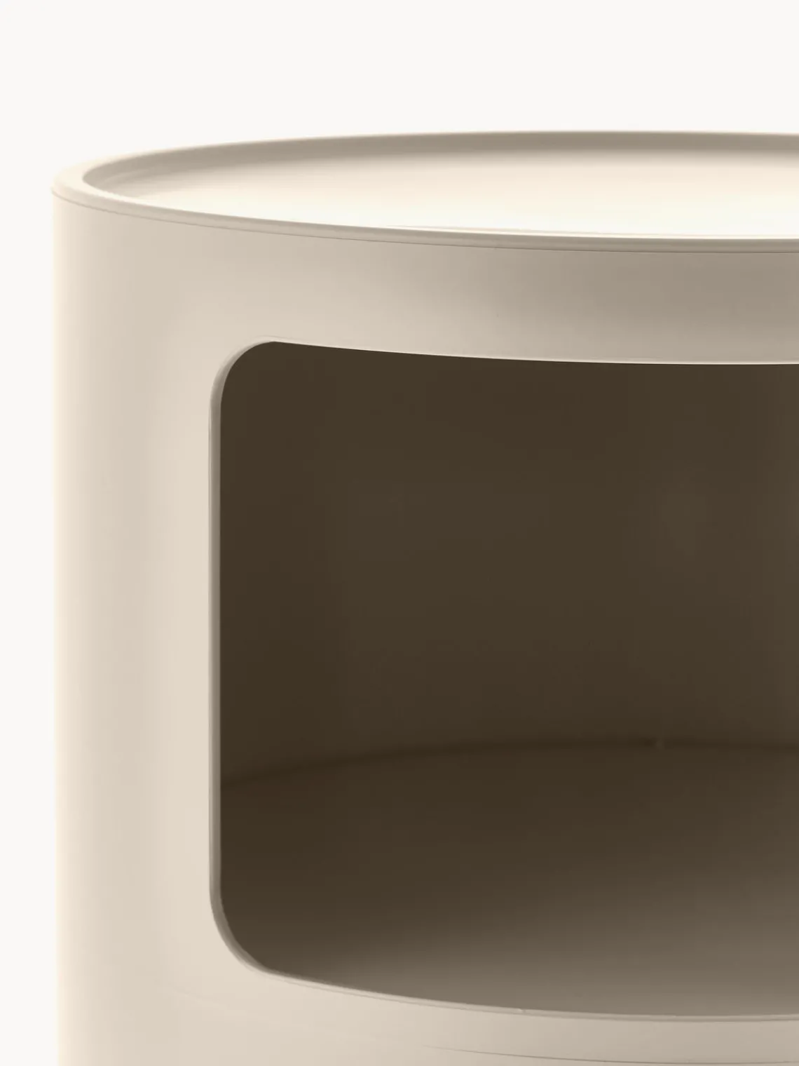 Sale Kartell Caisson design 3 modules Componibili Bio Beige, mat