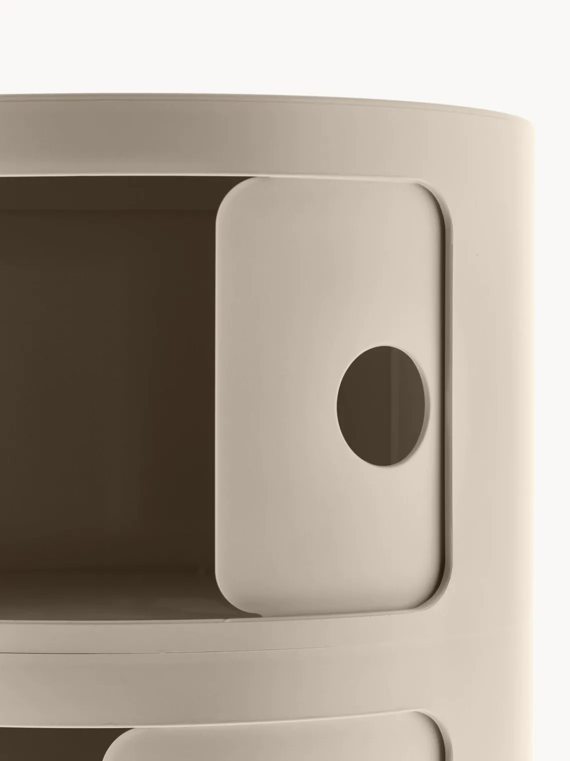 Sale Kartell Caisson design 3 modules Componibili Bio Beige, mat