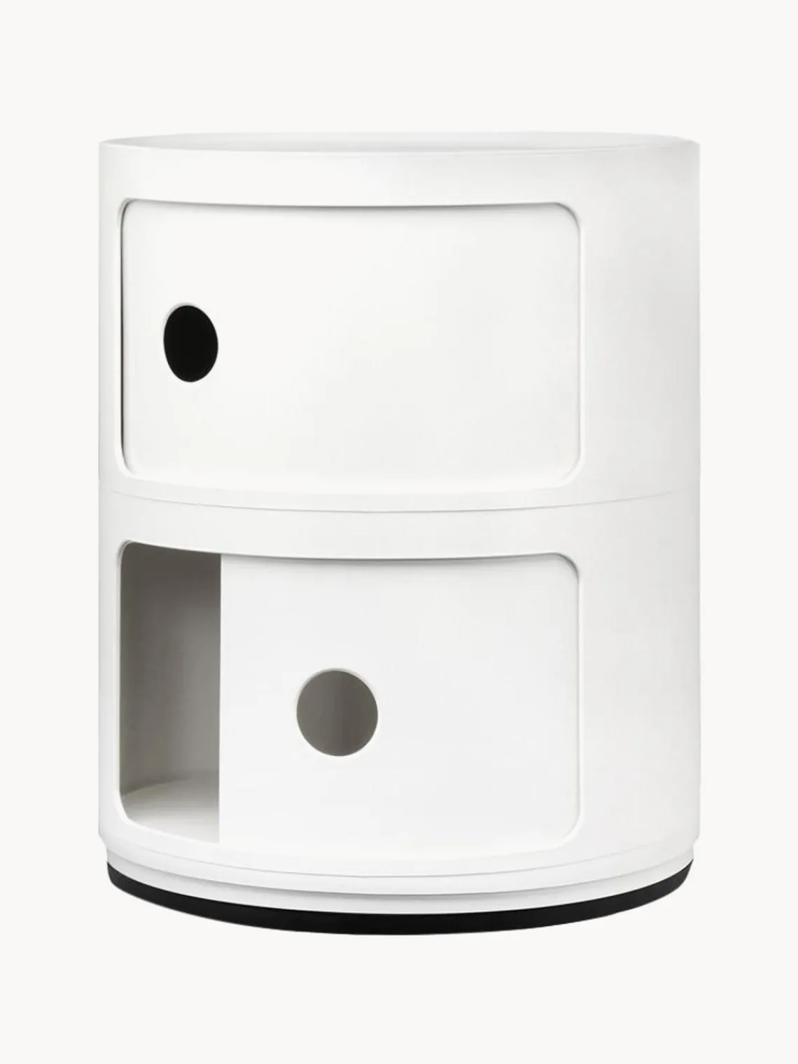 Outlet Kartell Caisson design 2 modules Componibili Blanc, mat