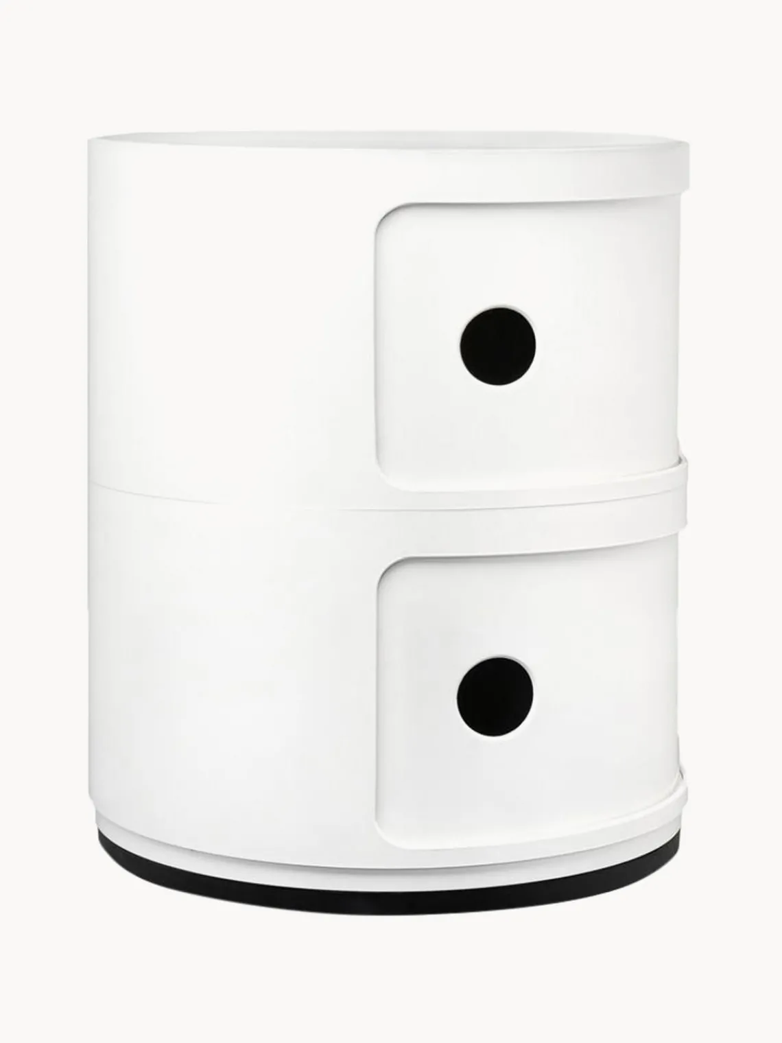 Outlet Kartell Caisson design 2 modules Componibili Blanc, mat