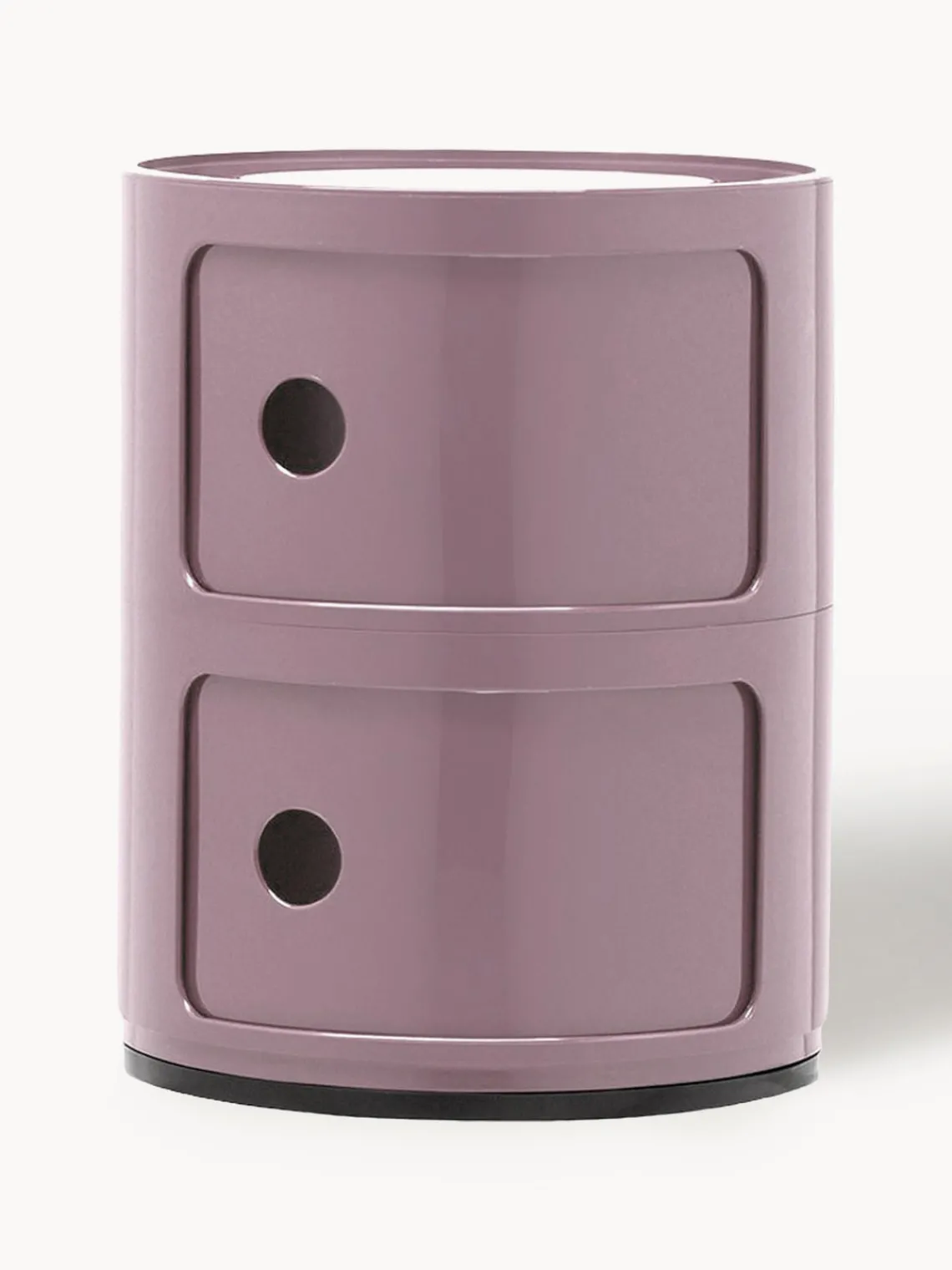 Best Kartell Caisson design 2 modules Componibili Lavande, haute brillance
