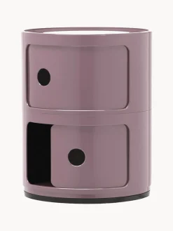 Best Kartell Caisson design 2 modules Componibili Lavande, haute brillance