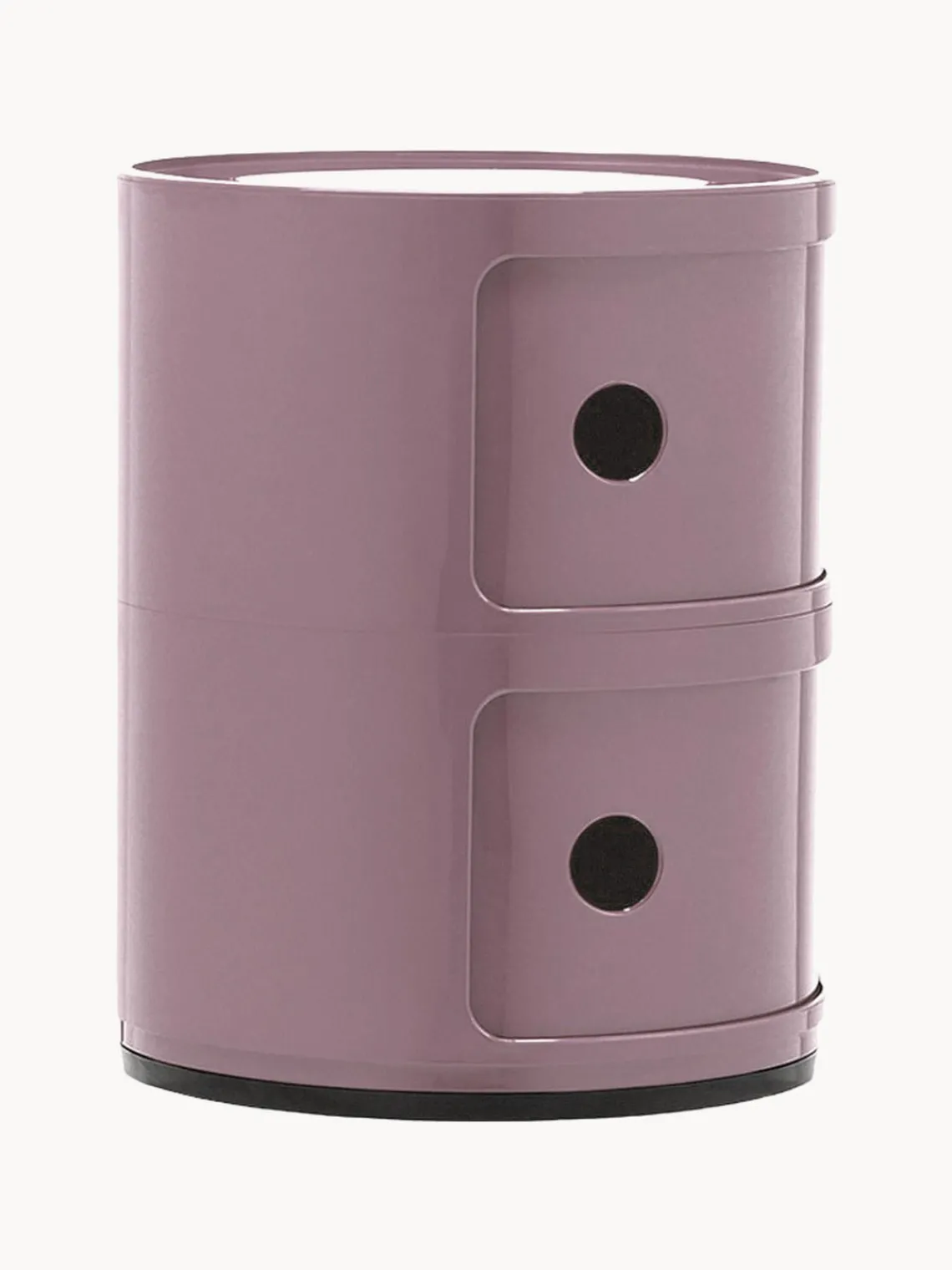 Best Kartell Caisson design 2 modules Componibili Lavande, haute brillance