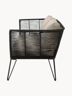 Clearance Bloomingville Canapé de jardin 2 places en plastique tressé Mundo
