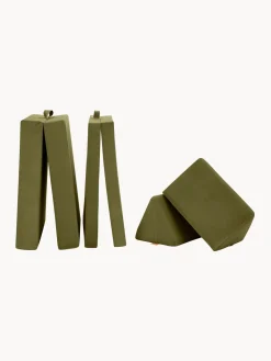 Online Funzy Canapé de jeu modulaire en velours Arktis Velours vert olive