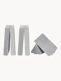 Discount Funzy Canapé de jeu modulaire en velours Arktis Velours gris clair