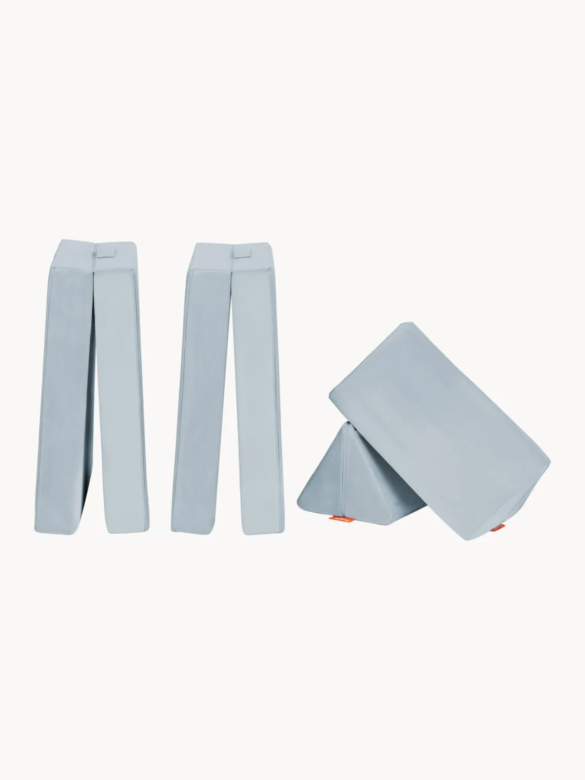 Clearance Funzy Canapé de jeu modulaire en velours Arktis Velours bleu ciel
