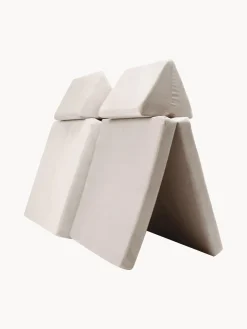 Outlet Funzy Canapé de jeu modulaire en velours Arktis Velours beige clair