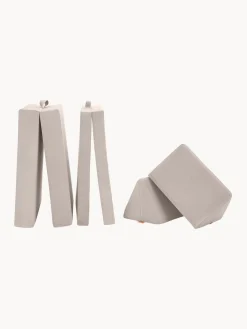 Outlet Funzy Canapé de jeu modulaire en velours Arktis Velours beige clair