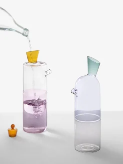 Outlet ICHENDORF Carafe à eau artisanale Travasi, 900 ml