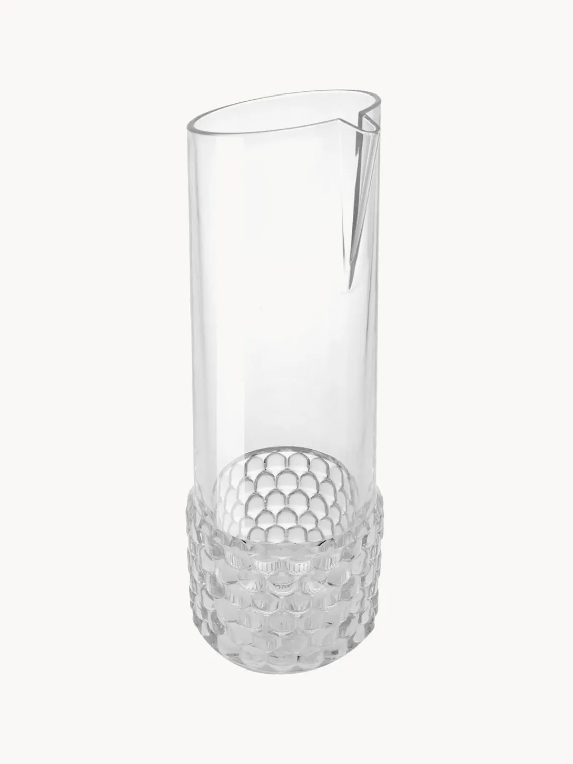Online Kartell Carafe à eau avec embossage décoratif Jellies, 1,3 L Transparent