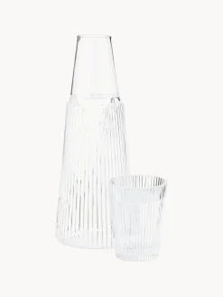 Clearance stelton Carafe à eau 1 l avec verre Pilastro, 2 élém.