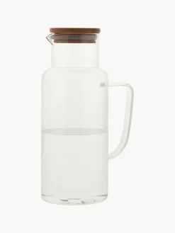 Clearance ANDREA HOUSE Carafe avec couvercle bambou Jarro, 1 L