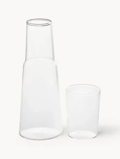 Best ICHENDORF Carafe avec verre à eau artisanaux Torre, 2 élém.