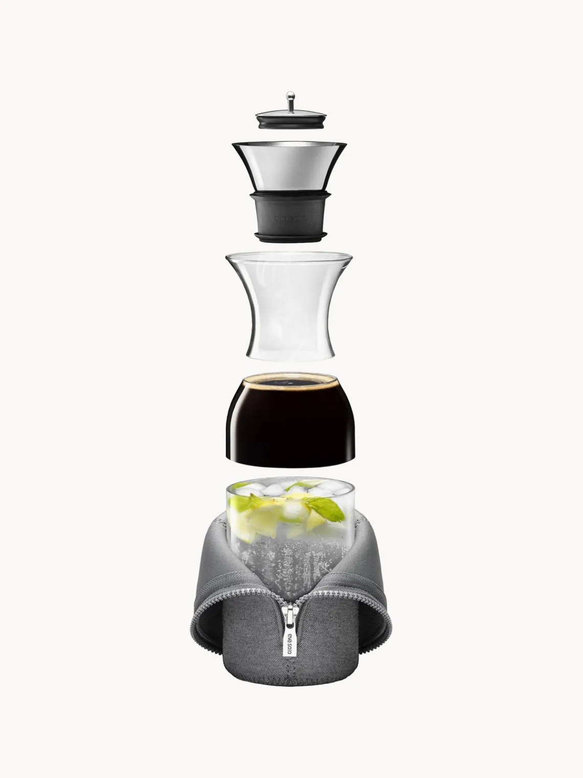 Best Eva Solo Carafe en verre borosilicate Silhou, 1 L