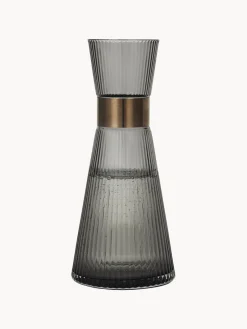 Clearance ROSENDAHL Carafe en verre fumé soufflé bouche Grand Cru, 1 L