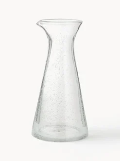 Clearance Broste Copenhagen Carafe en verre soufflé bouche Bubble, 800 ml