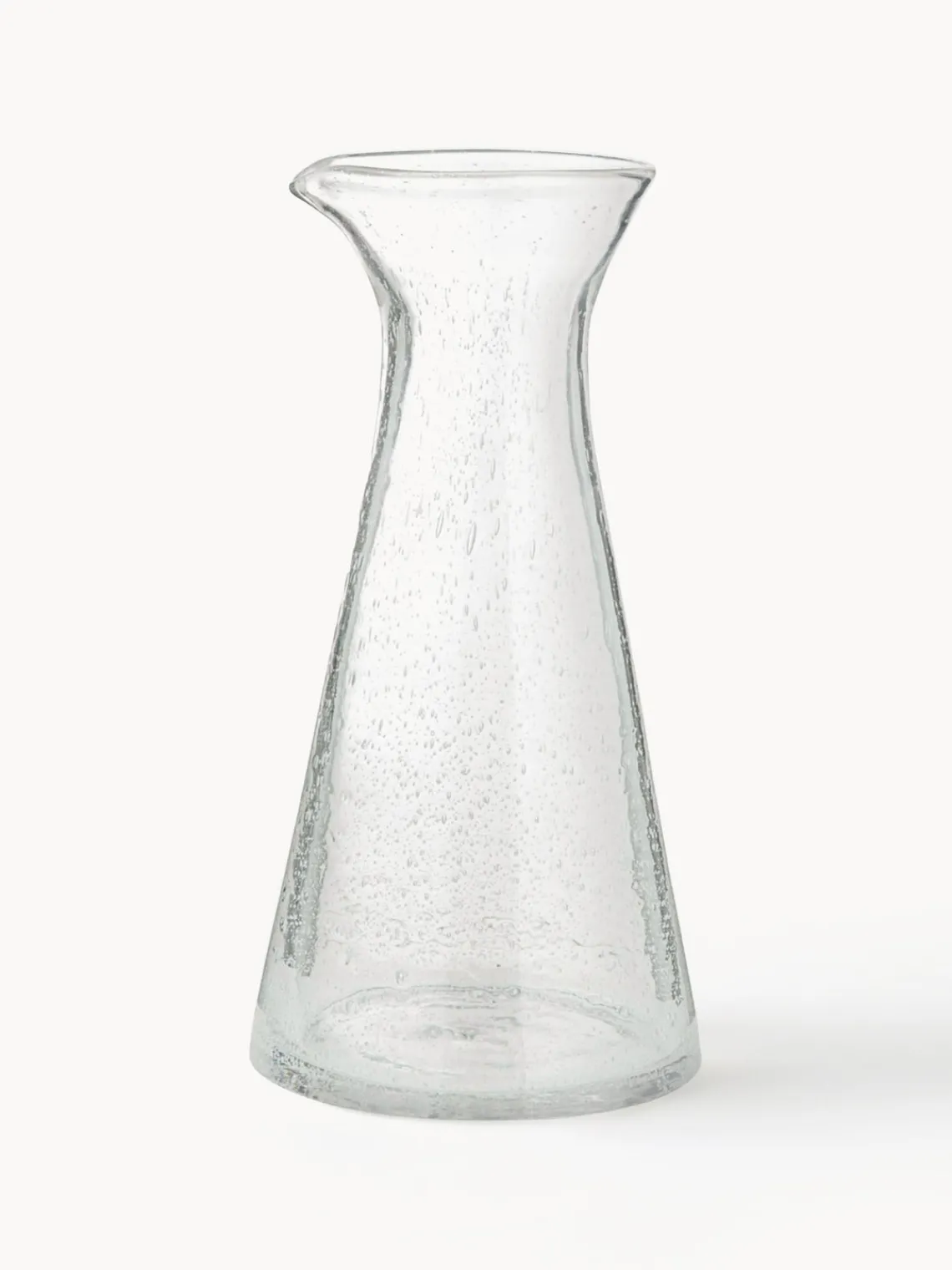 Clearance Broste Copenhagen Carafe en verre soufflé bouche Bubble, 800 ml