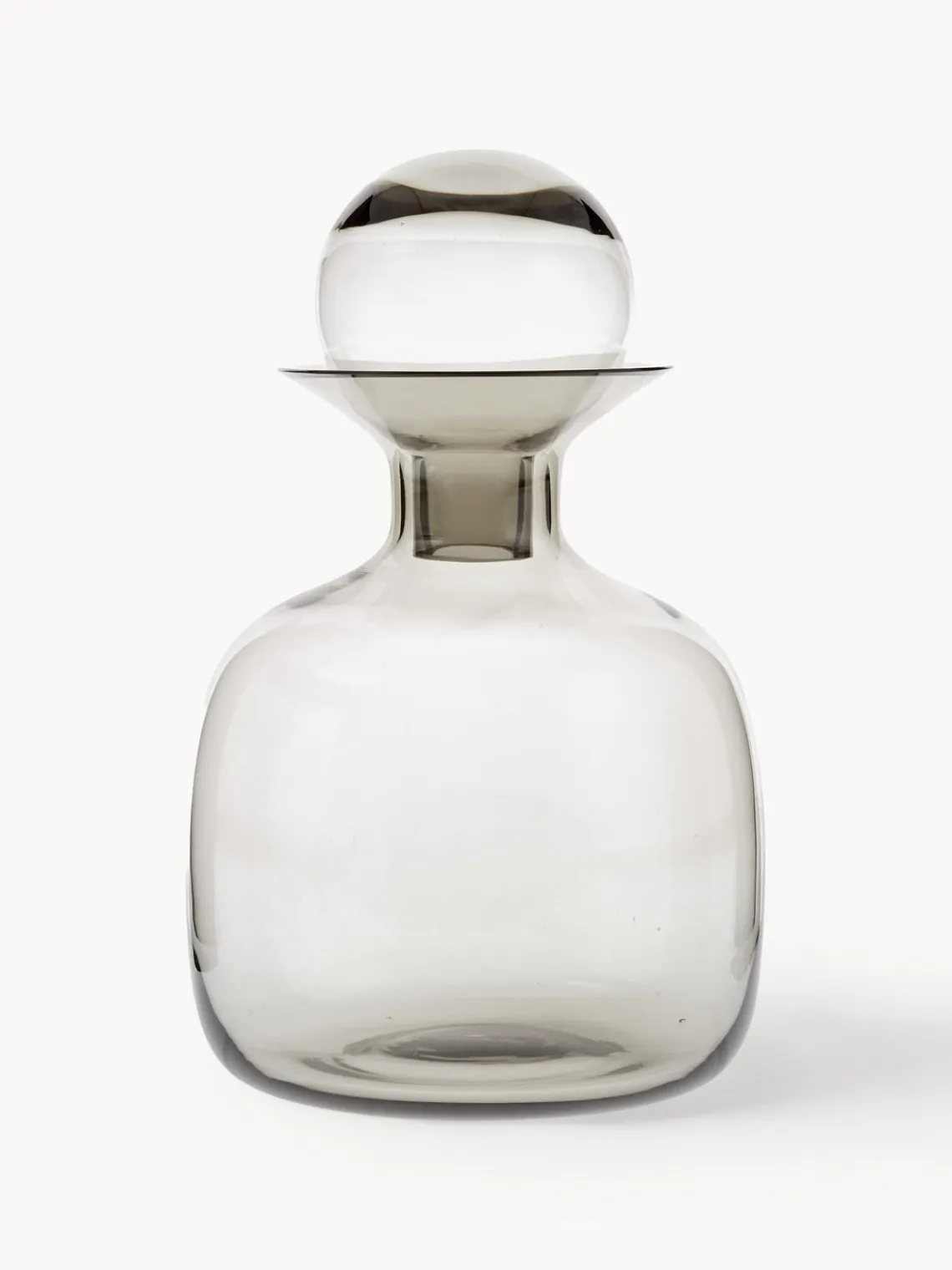 Hot ASA Selection Carafe faite main Colored, 1,5 L Gris clair, transparent