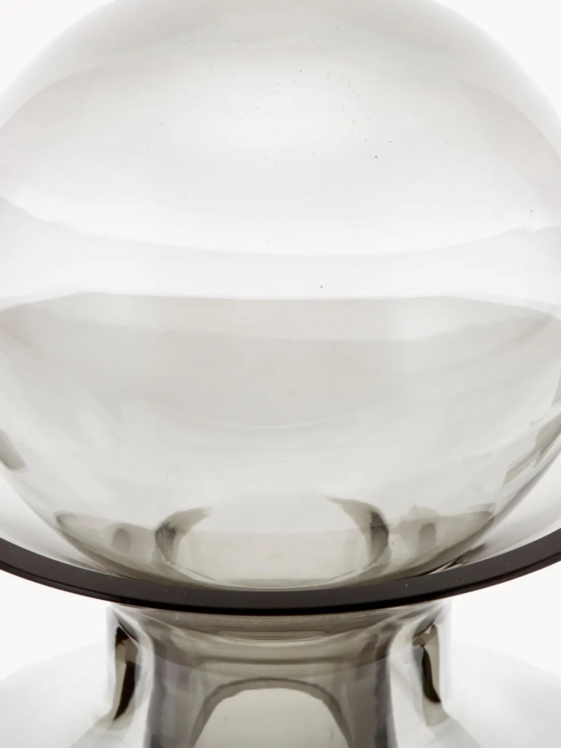 Hot ASA Selection Carafe faite main Colored, 1,5 L Gris clair, transparent