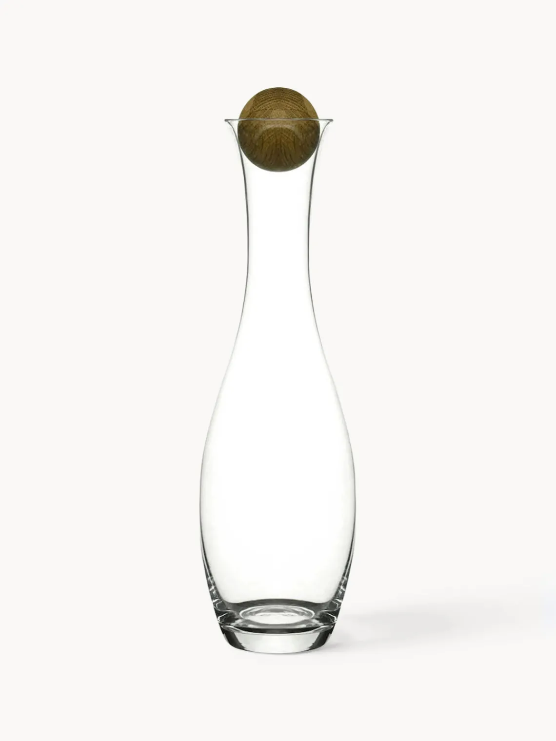 Fashion Sagaform Carafe soufflée bouche avec bouchon en bois Eden, 1 L