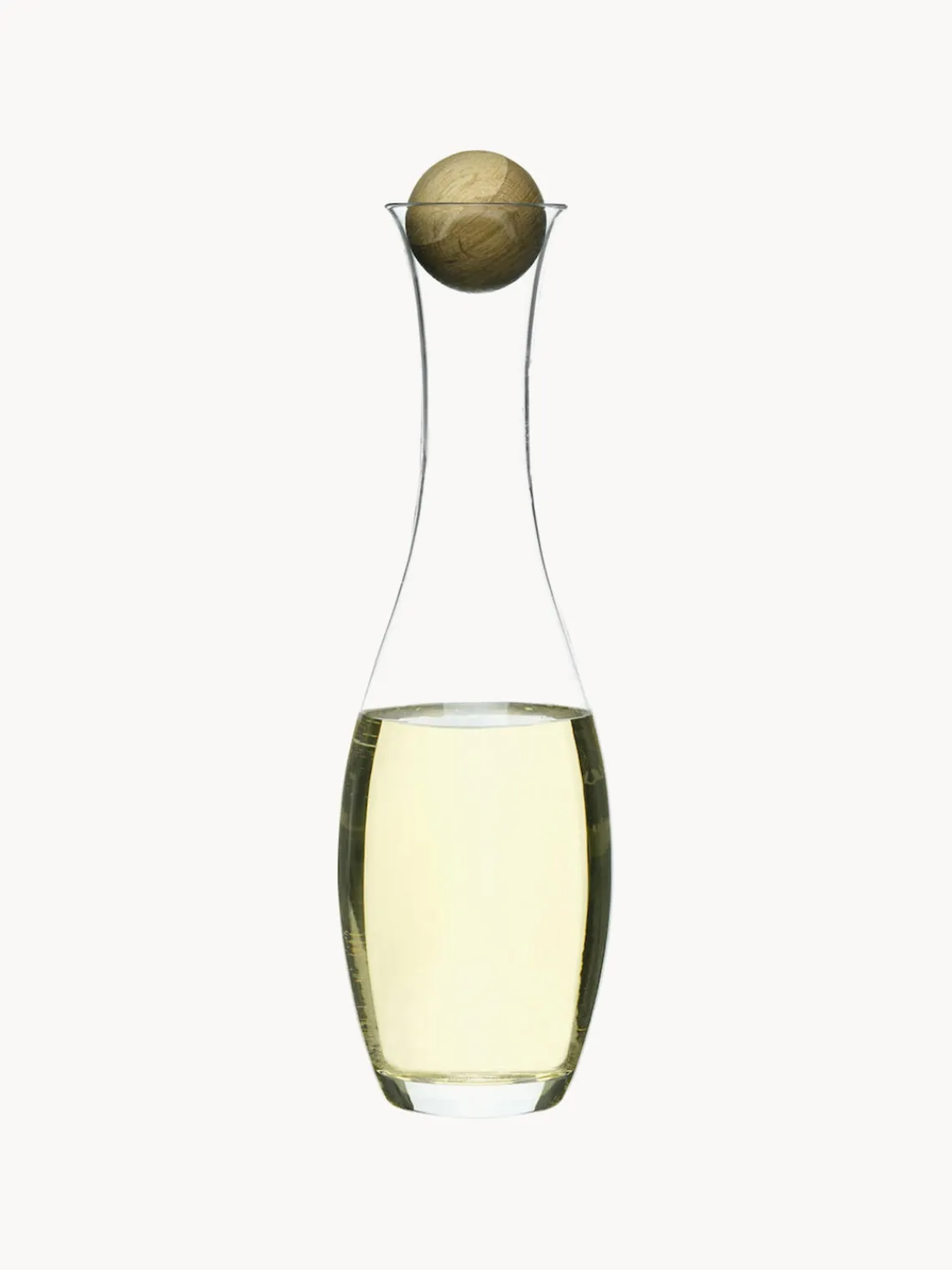 Fashion Sagaform Carafe soufflée bouche avec bouchon en bois Eden, 1 L