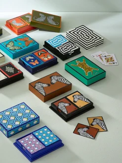 Hot Jonathan Adler Cartes de jeu Zebra