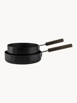 Clearance knIndustrie Casserole avec revêtement antiadhésif Black, tailles variées