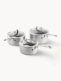 Best GreenPan Casseroles avec revêtement antiadhésif et couvercles Premiere, 6 élém.
